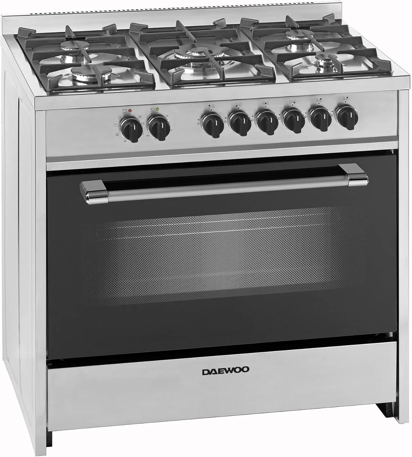 Daewoo Portugal 45L stainless steel multi-function electric cooker with oven and grill.