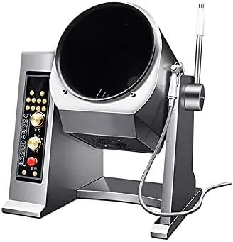 Commercial automatic cooking robot with intelligent wok and fried rice machine for restaurants.