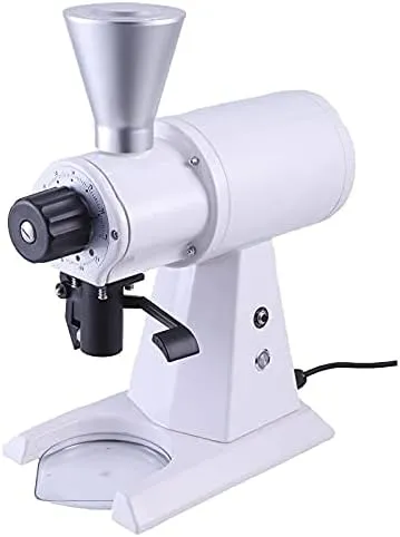 FBITE electric coffee machine with built-in grinder, 220V/110V, suitable for home and office use.
