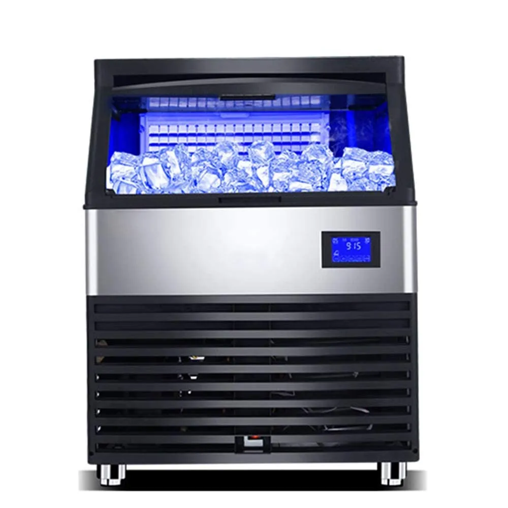 GZDodek commercial countertop ice maker producing high-capacity ice cubes for restaurant, bar, and café.