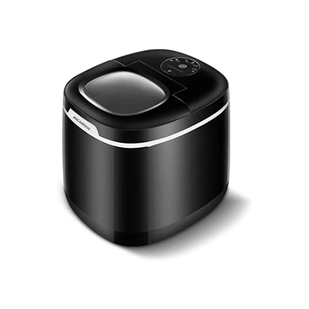GZDodek Countertop Ice Maker – Portable Bullet Ice Machine, Low Noise and Easy Clean for Home and Bar