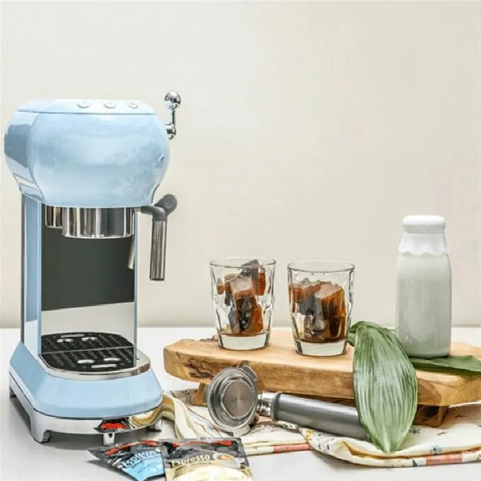LOYOUYEO semi-automatic espresso coffee machine, US version, for household and commercial use with steam system.