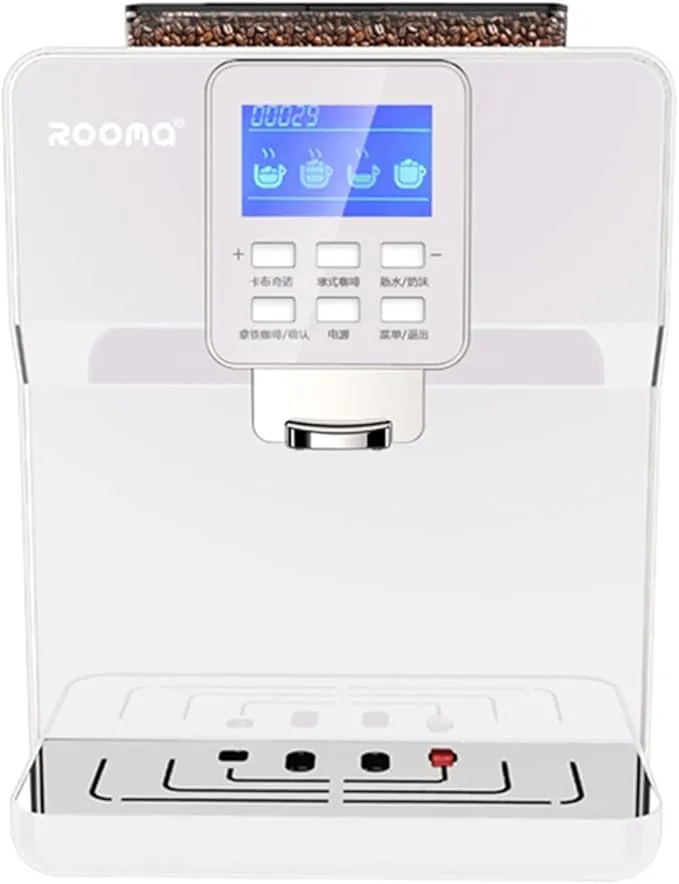 NOALED commercial automatic coffee machine for office and café use with freshly ground coffee feature.