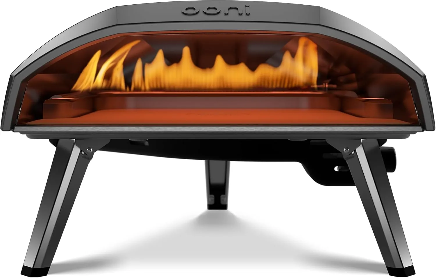 Ooni Koda 16 portable high-heat outdoor gas pizza oven.