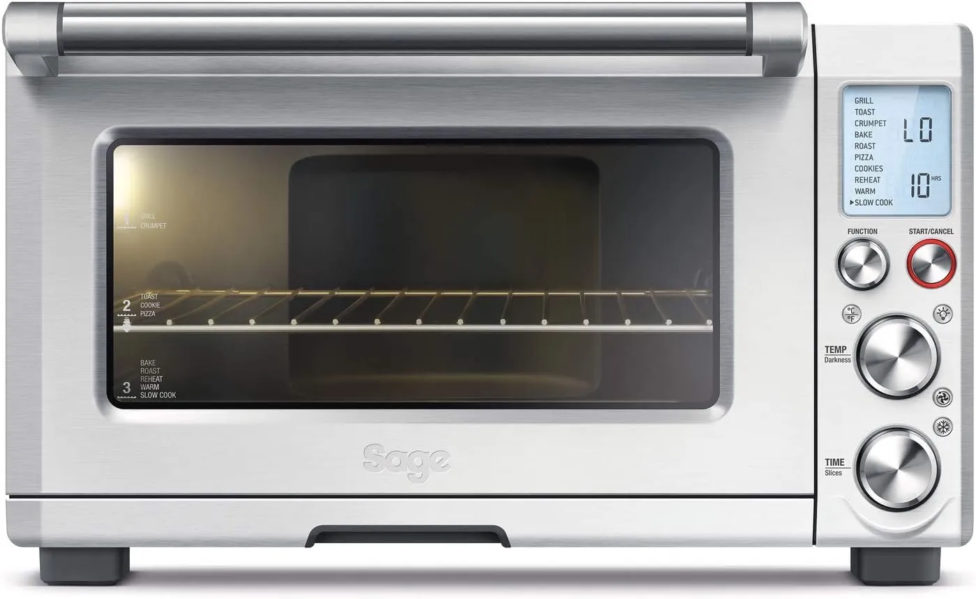 Sage Smart Oven Element IQ air fryer and convection toaster with 10 cooking functions.