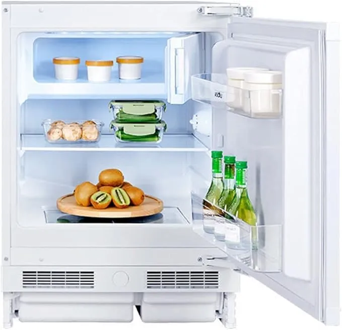 YHUAEE mini beauty fridge for cooling and warming skincare and cosmetics.