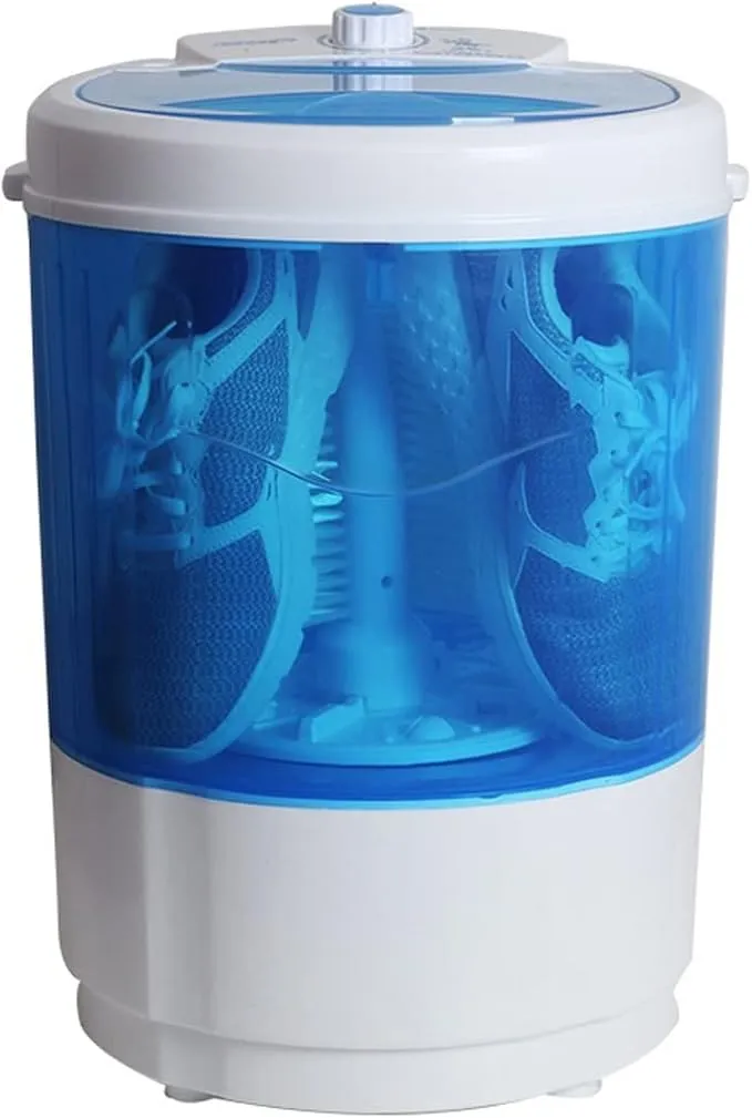 ZKSKOX smart portable mini washer dryer for shoes and laundry at home