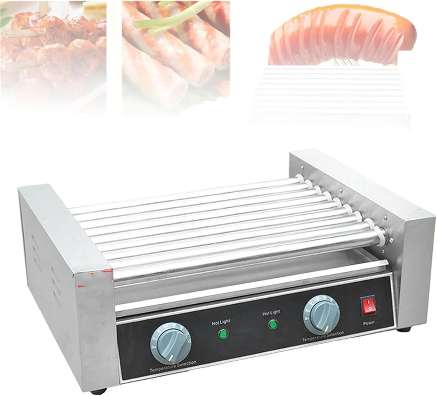 AMBYTH commercial electric food warmer stainless steel unit for restaurant use.