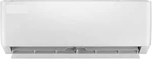 AeroCool inverter split air conditioner mounted on a wall, providing energy-efficient cooling for home or office.