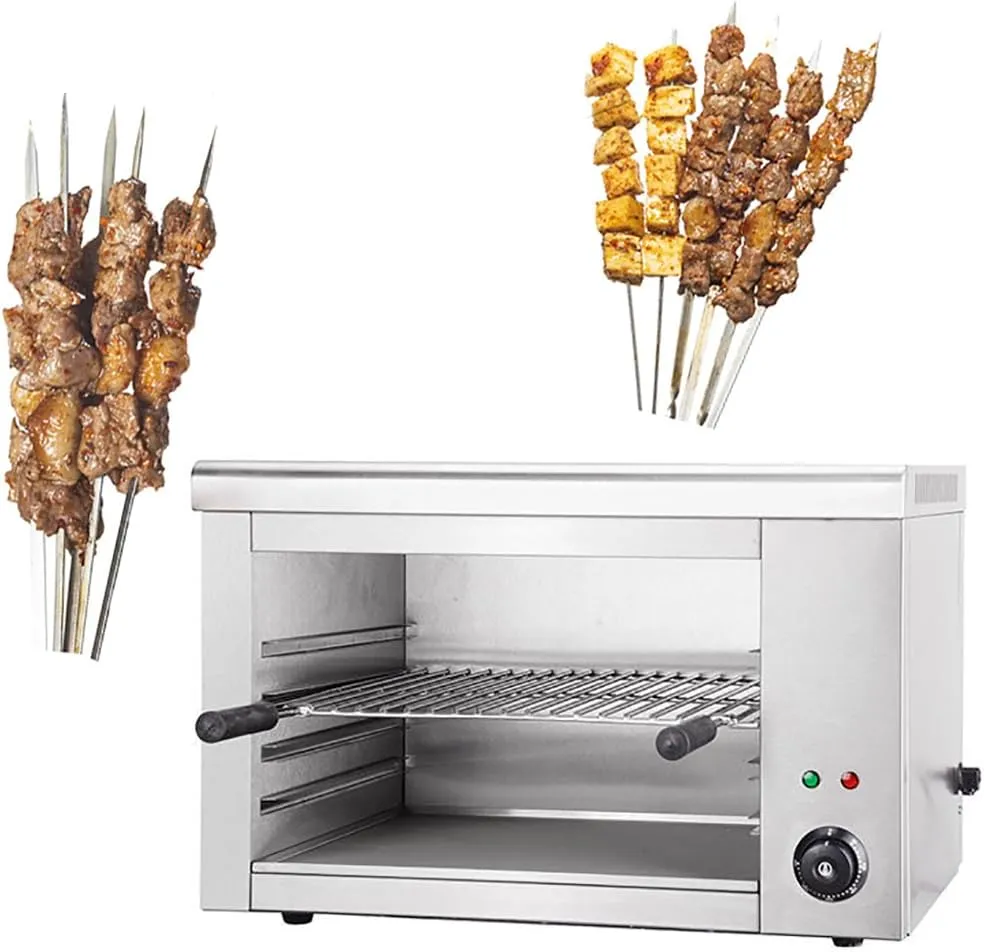 CYTBEK commercial electric salamander broiler oven with thermostatic temperature control.
