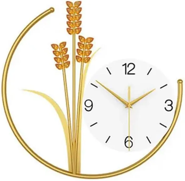 Gerrit Barley wall clock with stylish design for living room and kitchen home decor.
