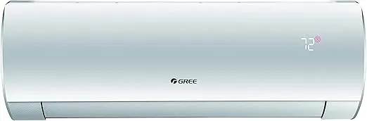 Gree 2 Ton iCrest-N24H3 split AC with inverter, heat and cool, Wi-Fi, and turbo cooling.