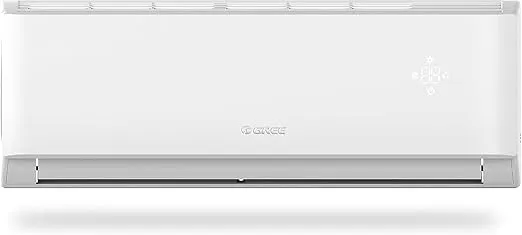 Gree 3-ton split air conditioner Lomo-S36C3 with turbo mode, 3D airflow, and R410A refrigerant in a modern room.