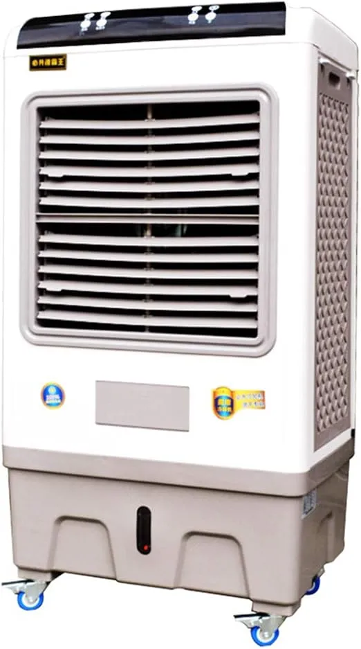 KSZJSD Air portable air cooler with evaporative water-cooling and high airflow for home or office use.