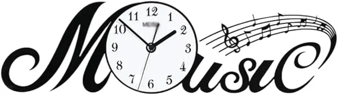 Modern art wall clock with stylish design for living room home decor and decorative wall accessory.