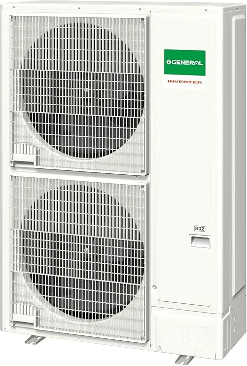O General 3 Ton Inverter Wall AC 36000 BTU split air conditioner mounted on wall.