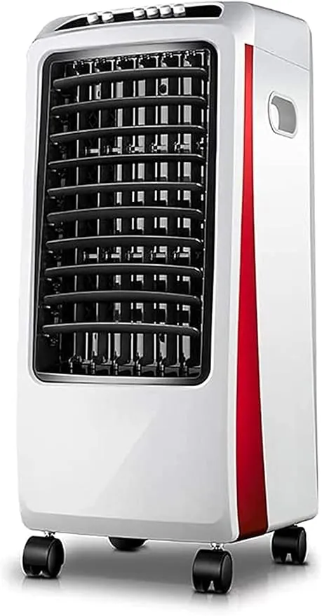 Portable bladeless air cooler with humidifier and air purifier for indoor use