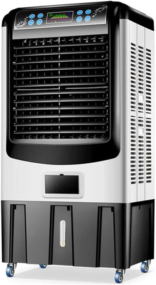 Portable personal air cooler and AC with remote control for home or office.