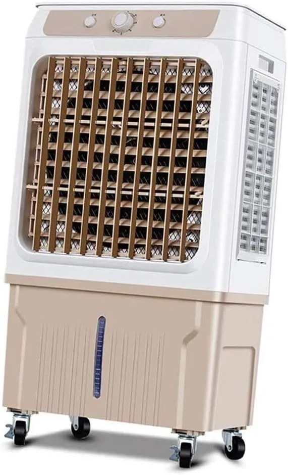 SMLZV portable air conditioner and cooler fan for home and restaurant use.