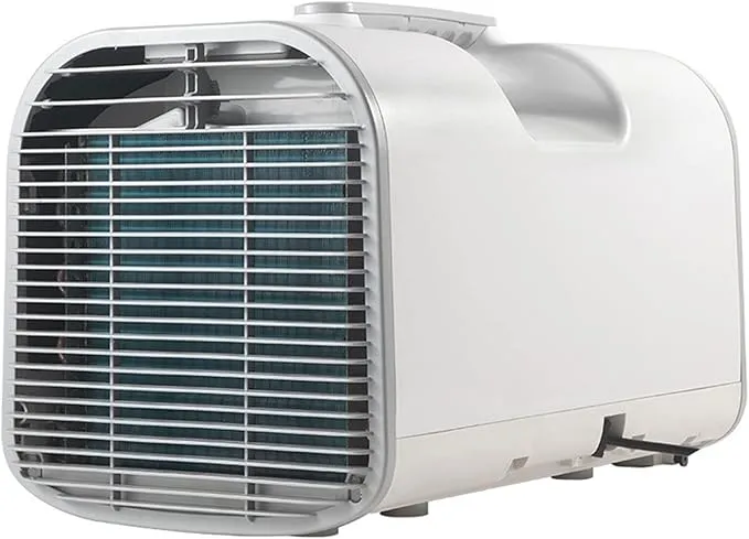 TIANDFY portable outdoor air conditioner for camping, featuring mobile design and easy setup.