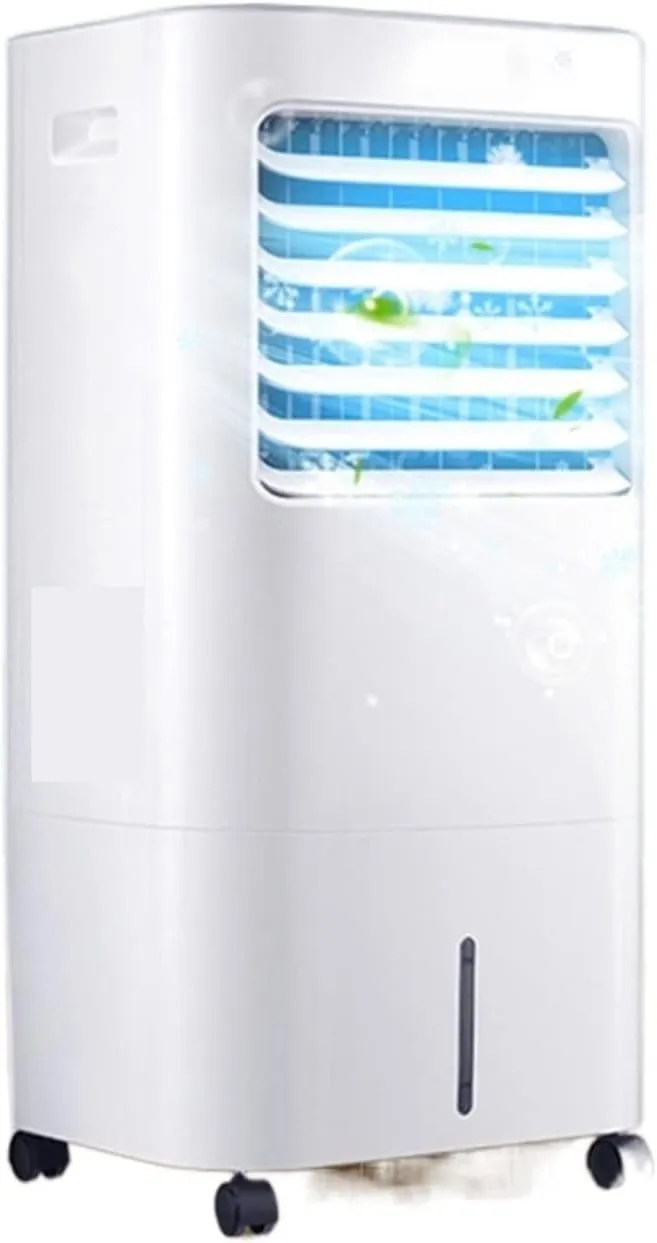 YYVVBBF mini portable air conditioner with smart remote control, air cooler, and humidifier fan.