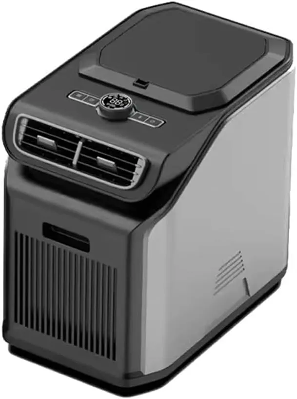 ZCBYBT 6000 BTU portable air conditioner with dehumidifier and fan, ideal for rooms or RVs.