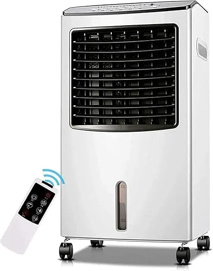 ZJCQA portable evaporative air cooler for small household rooms