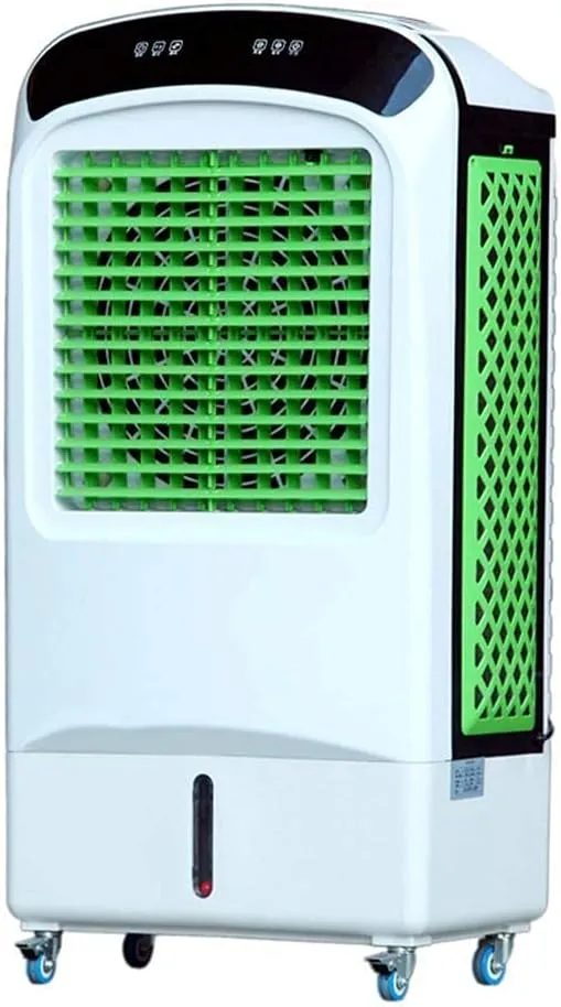 ZJCQA portable mobile air conditioner with hose-free design in a modern home setting.