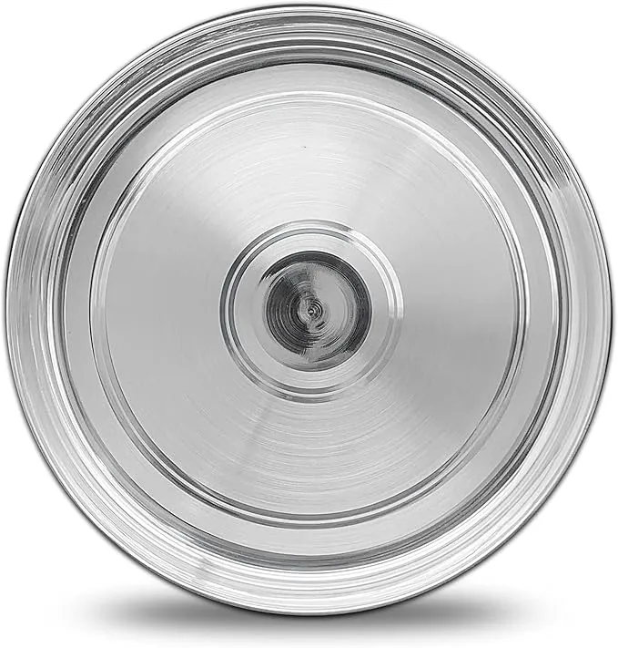 pure silver dinner plate