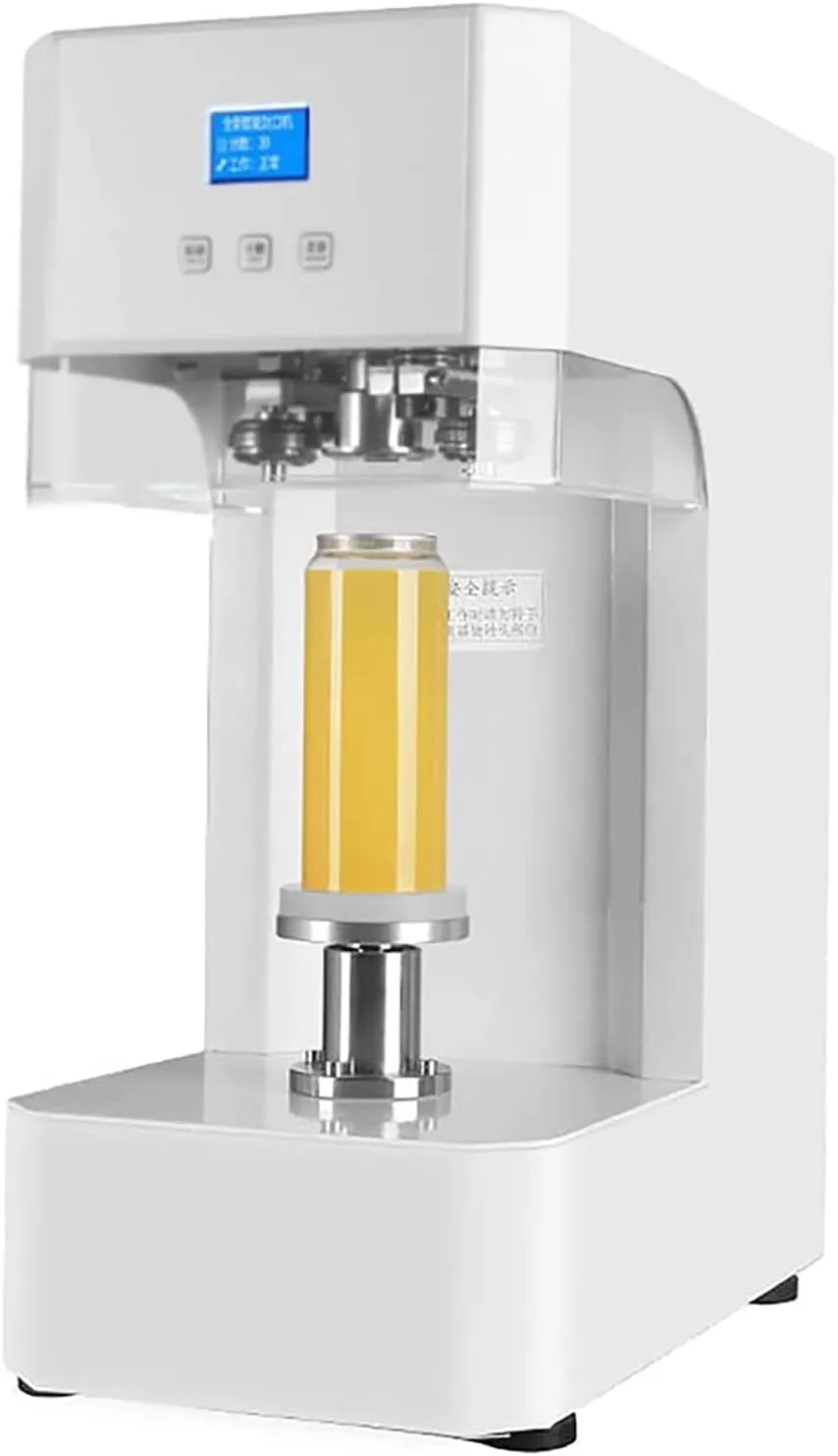 Automatic cup sealer machine designed for beverage industry packaging