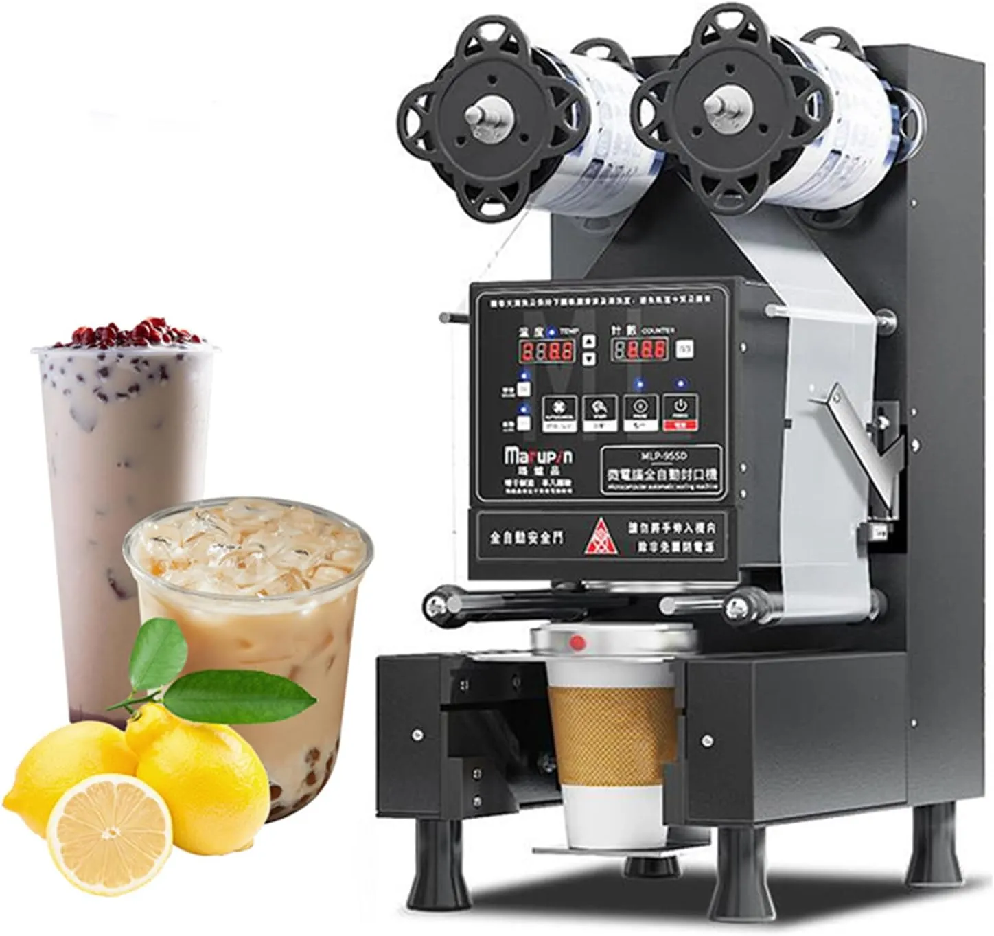 Automatic electric cup sealer machine Elite for high-performance beverage sealing