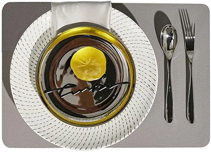 Black swirl ceramic dinner plate set for Western-style tableware.