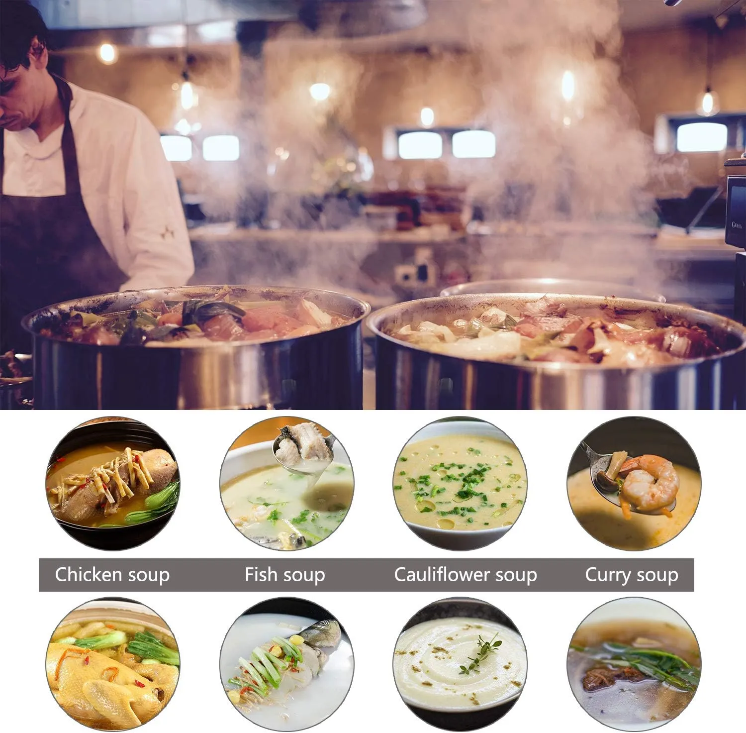 Commercial Stock Pot Stove