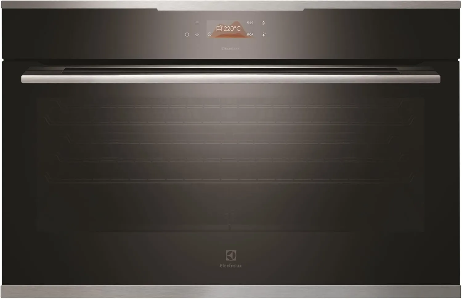 Electrolux 90×60 cm built-in multi-function electric oven model EVE916SE in stainless steel finish.