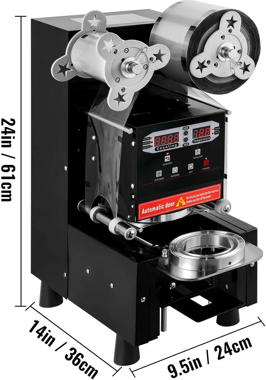 Heavy Duty Automatic Cup Sealer