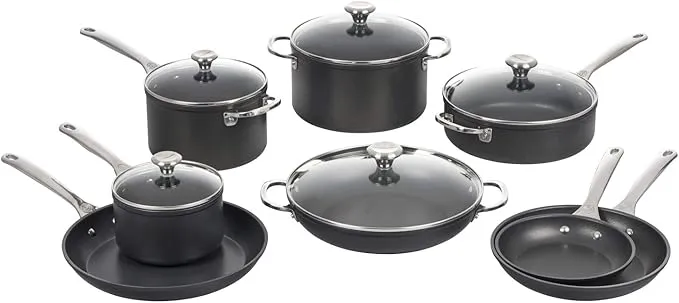 Le Creuset Toughened Non‑stick PRO 13‑Piece Cookware Set – Durable & Professional