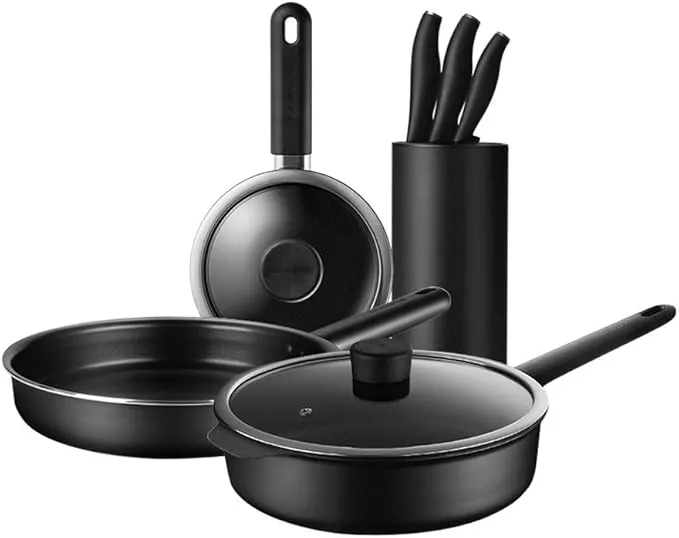 Nonstick Cookware Set – Pots, Pans, Saucepan, Frying Pans & Utensils