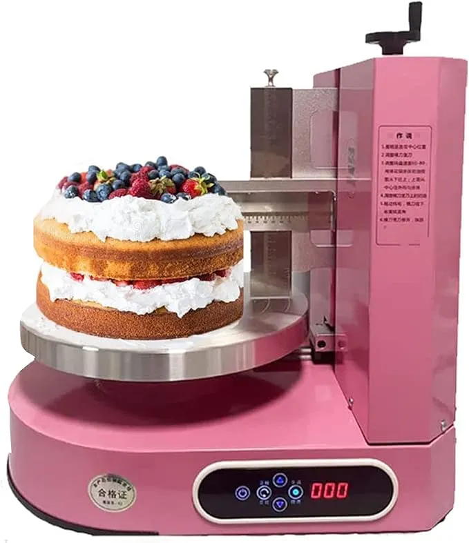 Pro cake scraper set, adjustable cream smoothing tool for baking and decorating.