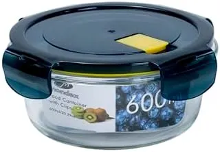 Mundex 600ml Borosilicate Glass Food Container with Vent