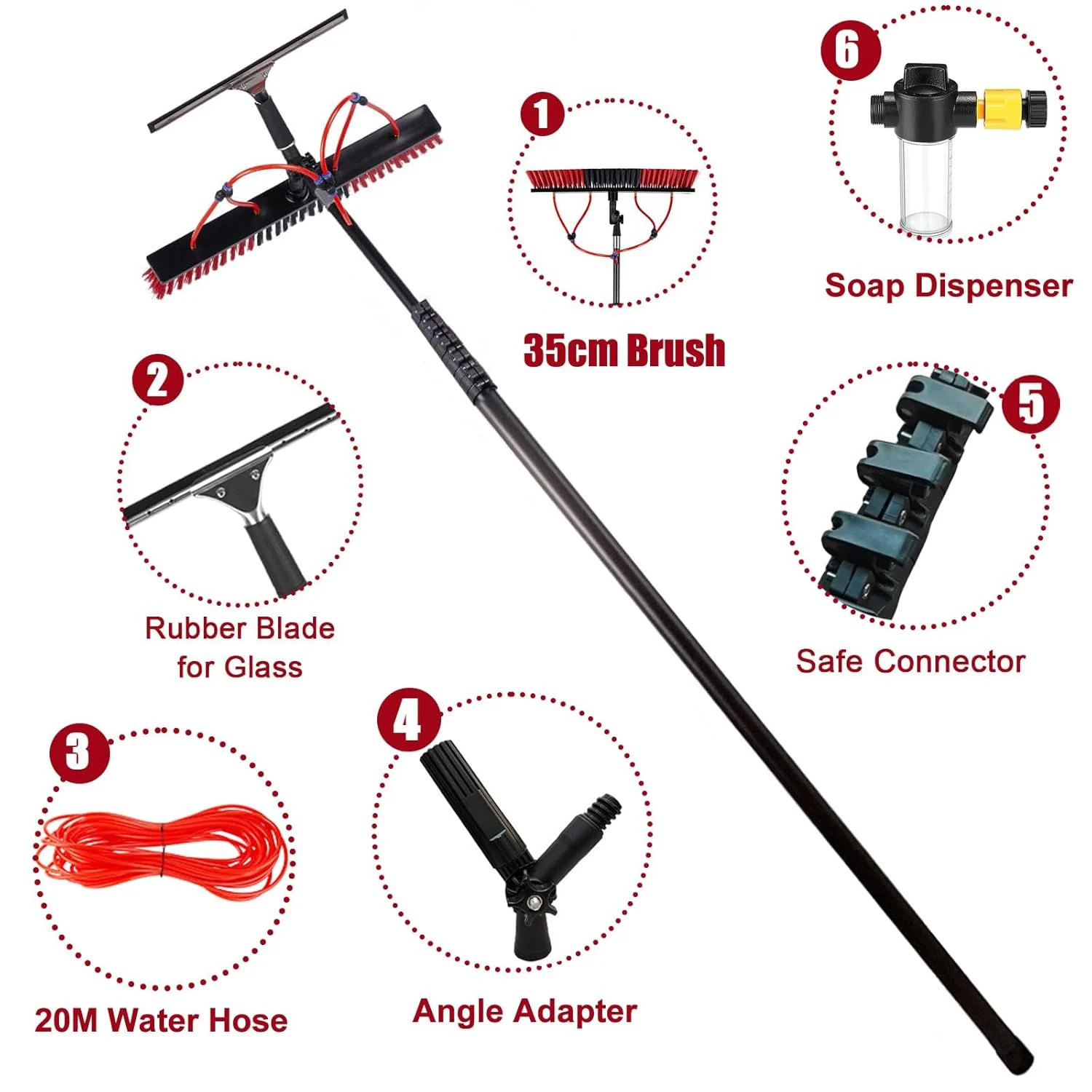 15m window cleaning pole 2