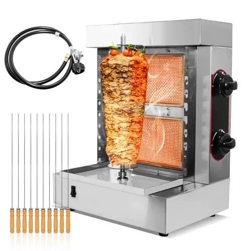2 burner shawarma grill 1