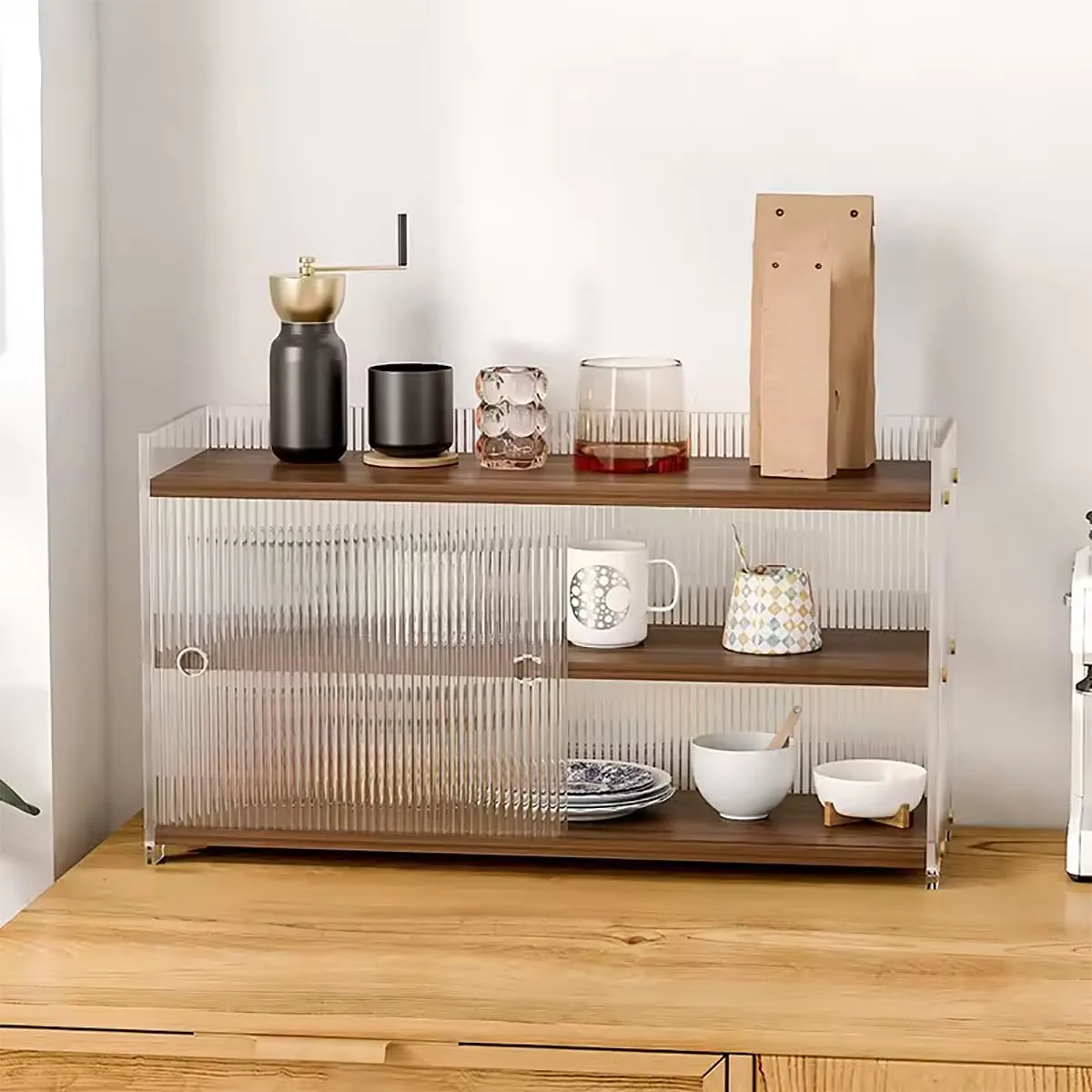 2 layer stackable organizer 2