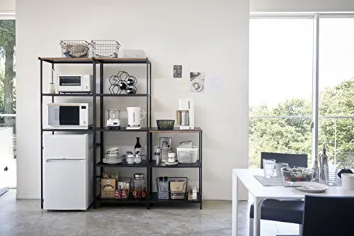 3 tier kitchen shelf black 2