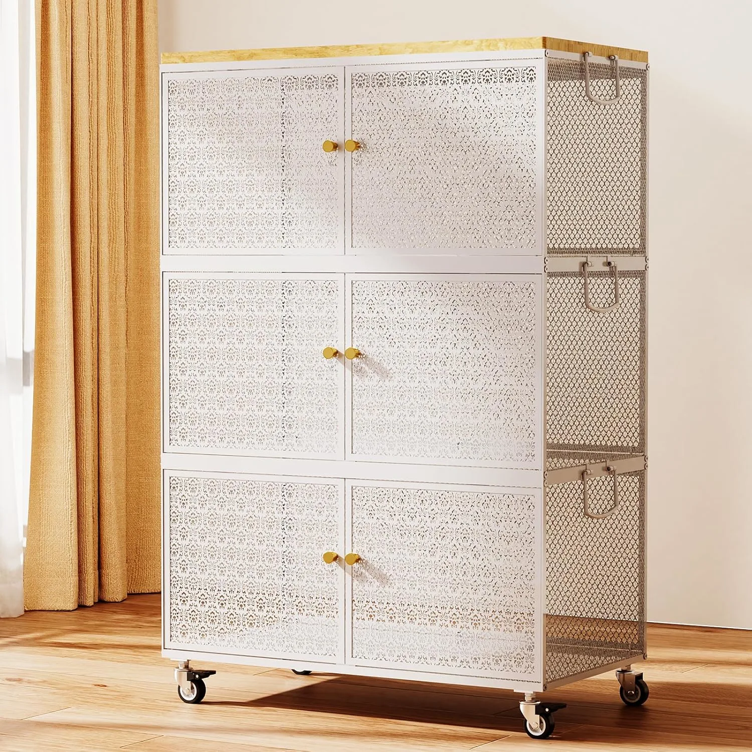 3 tier metal ocean storage organizer 1