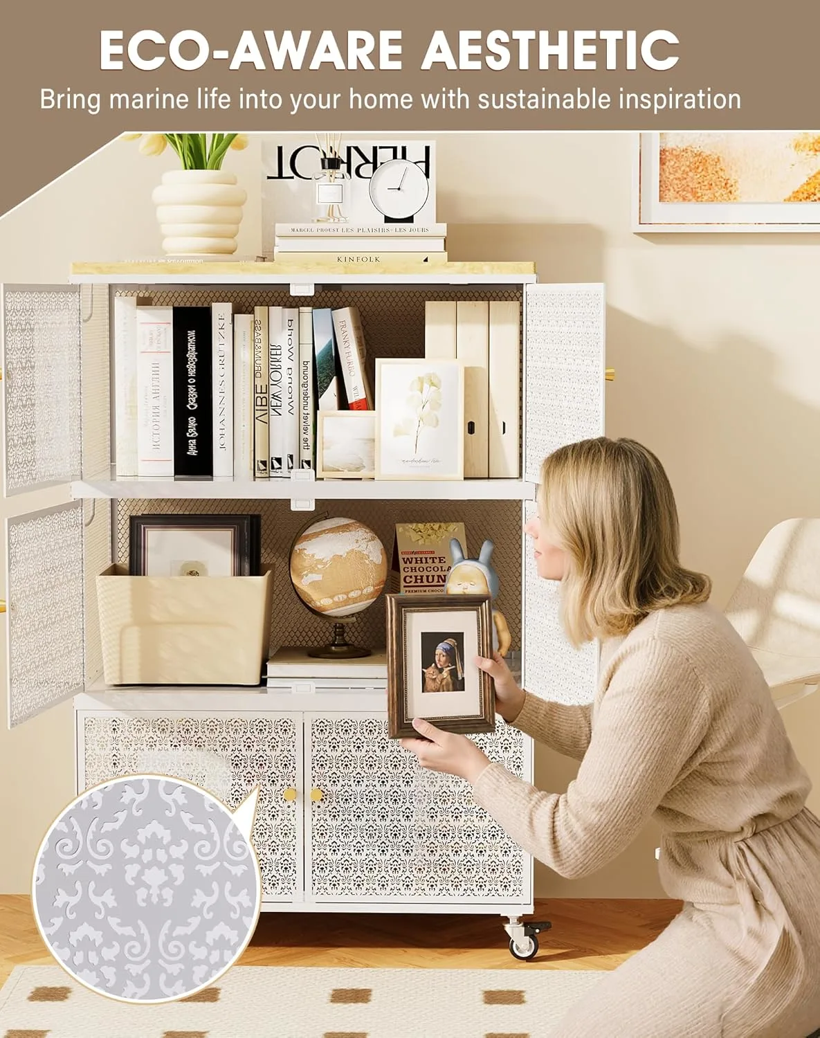 3 tier metal ocean storage organizer 2