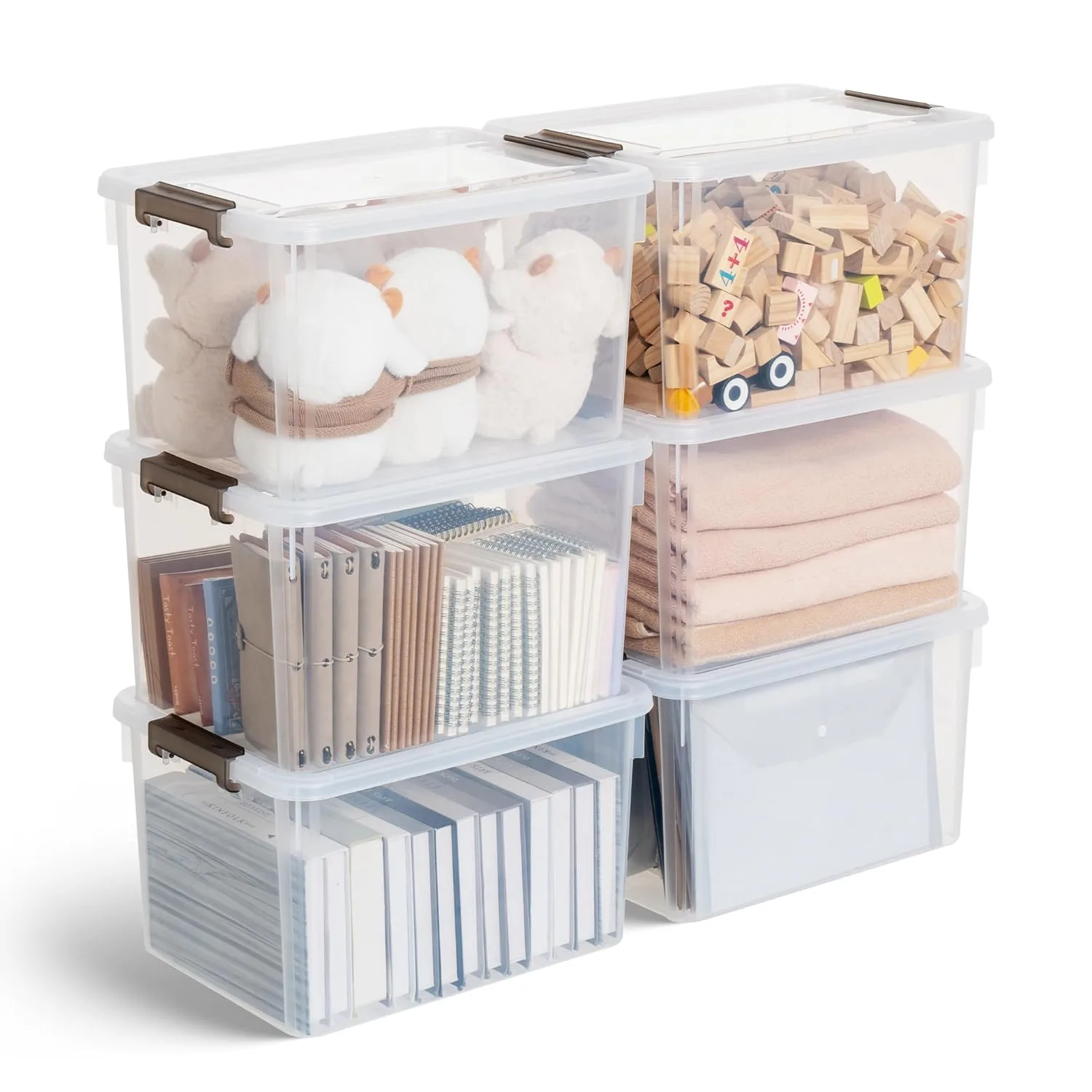 32 qt storage bins lids 1