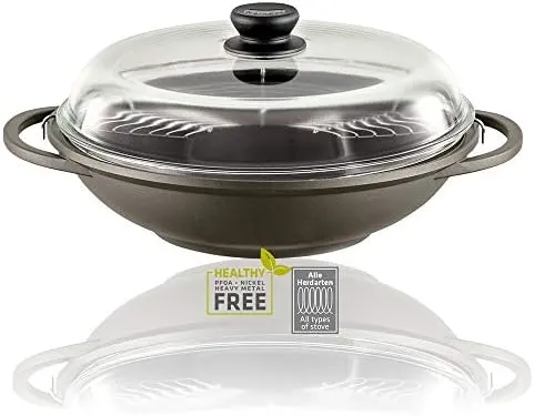 32cm wok non stick oven safe 1