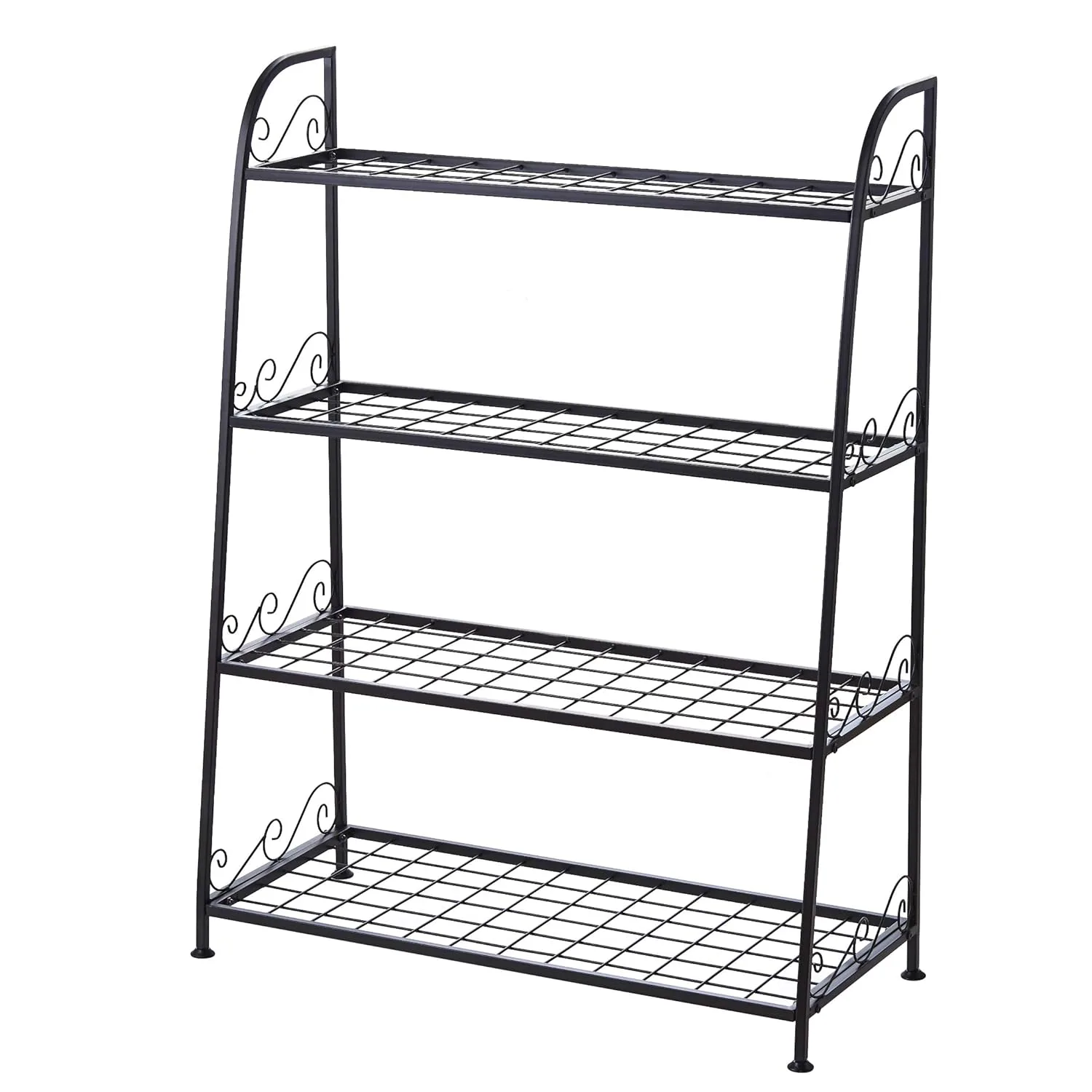 4 tier metal plant stand 1