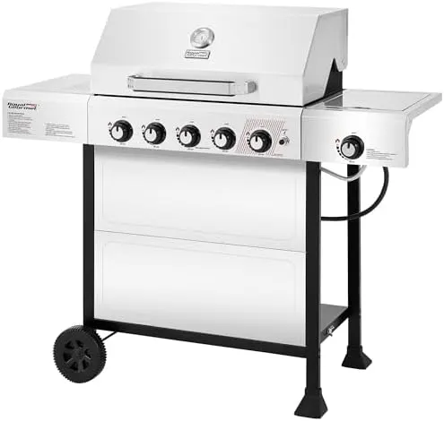 5 burner gas grill 1