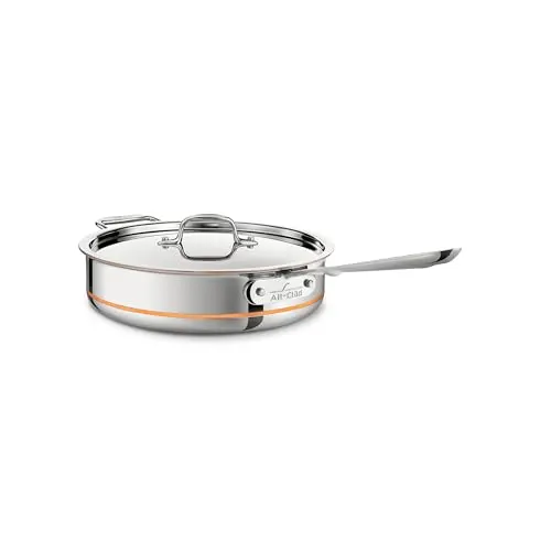 5 qt saute pan copper core 1